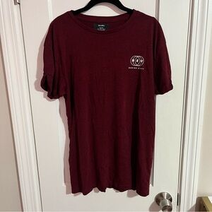 Bershka Maroon Tee